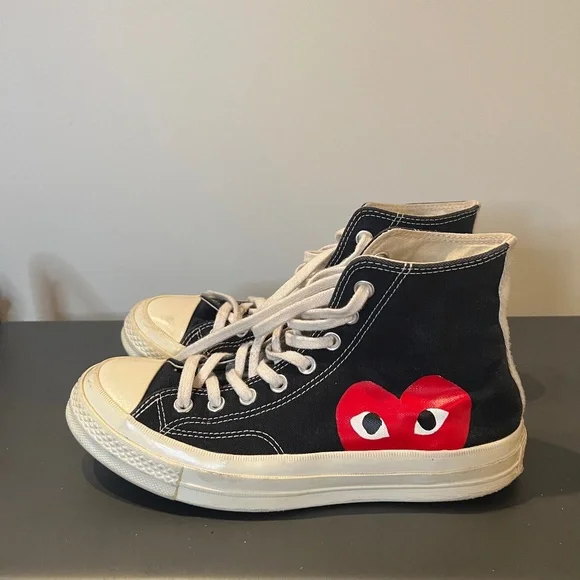 Converse x Comme des Garçons PLAY Chuck 70 women’s 9 / Mens 7 - Picture 1 of 8